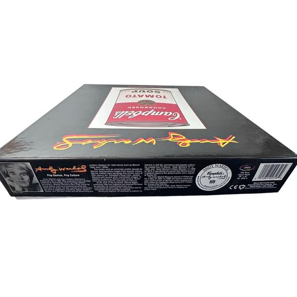 Vintage 1968 andy warhol “campbell’s soup” tomato soup 550-piece jigsaw puzzle - Picture 5 of 6